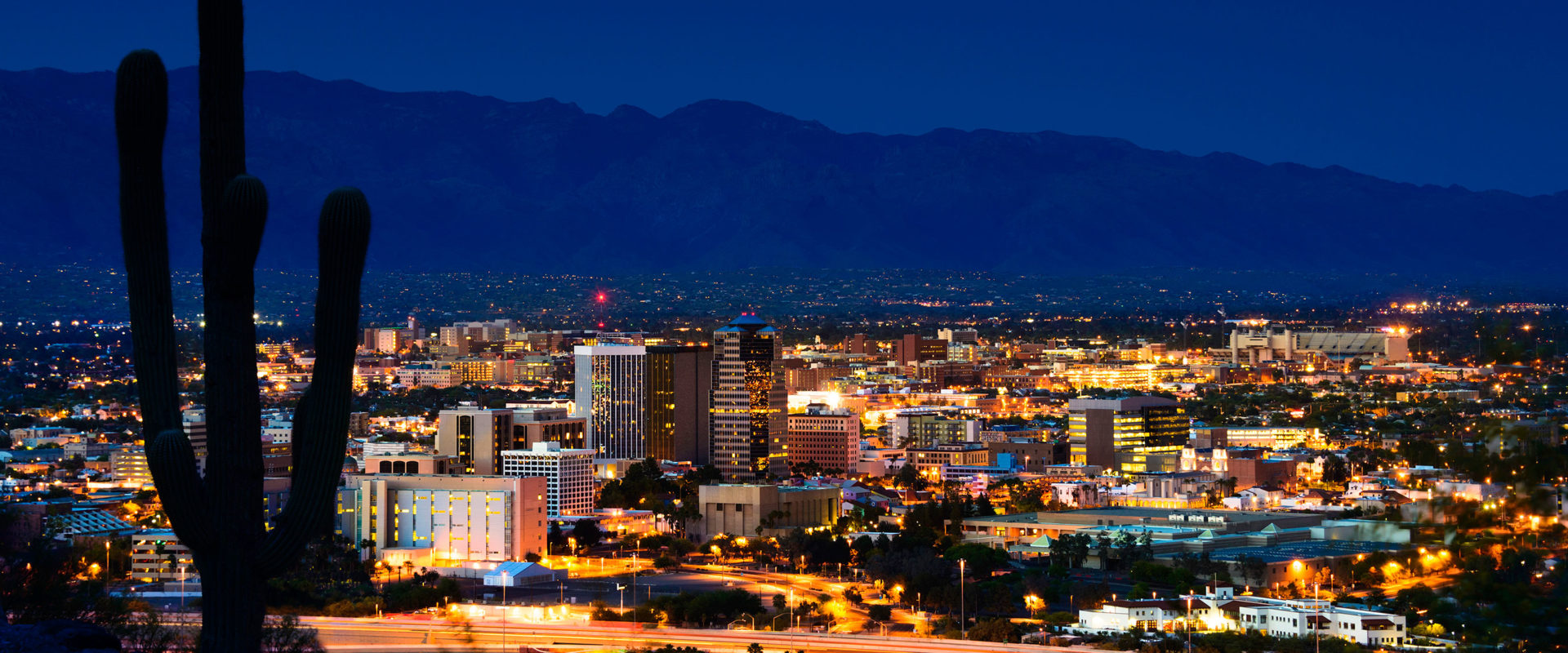 Tucson at night